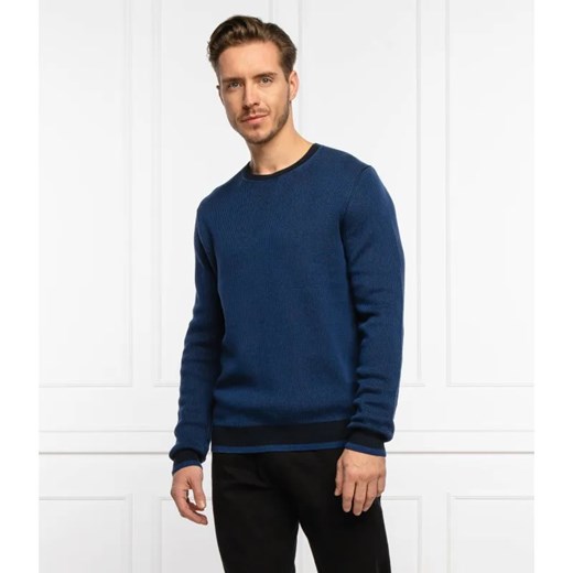 BOSS BLACK Sweter Newino | Regular Fit | z dodatkiem wełny ze sklepu Gomez Fashion Store w kategorii Swetry męskie - zdjęcie 184322137