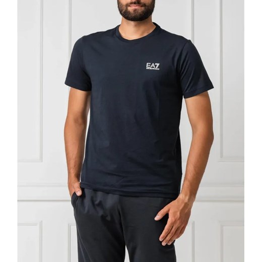 EA7 T-shirt | Regular Fit ze sklepu Gomez Fashion Store w kategorii T-shirty męskie - zdjęcie 184322317
