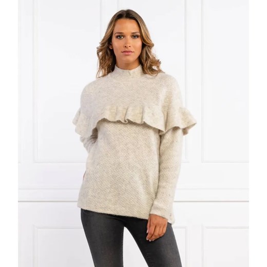 Silvian Heach Wełniany sweter RUEGE | Regular Fit ze sklepu Gomez Fashion Store w kategorii Swetry damskie - zdjęcie 184322348