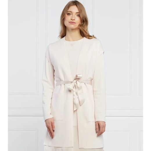 Marc Cain Wełniany kardigan | Loose fit ze sklepu Gomez Fashion Store w kategorii Swetry damskie - zdjęcie 184322388