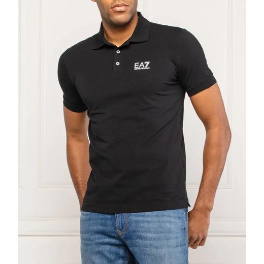 EA7 Polo | Regular Fit ze sklepu Gomez Fashion Store w kategorii T-shirty męskie - zdjęcie 184322435