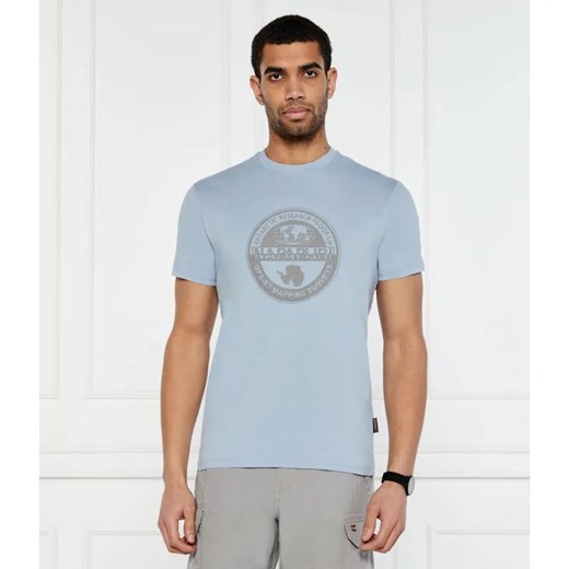 Napapijri T-shirt S-BOLLO | Regular Fit ze sklepu Gomez Fashion Store w kategorii T-shirty męskie - zdjęcie 184322488