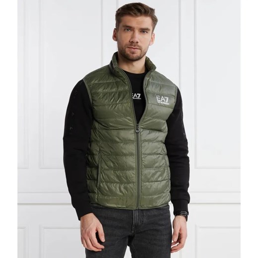 EA7 Puchowy bezrękawnik | Regular Fit ze sklepu Gomez Fashion Store w kategorii Kamizelki męskie - zdjęcie 184322517