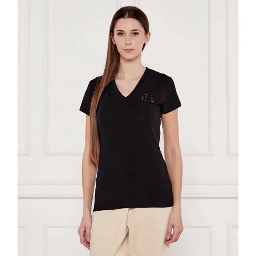Armani Exchange T-shirt | Slim Fit ze sklepu Gomez Fashion Store w kategorii Bluzki damskie - zdjęcie 184322556