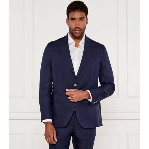 Oscar Jacobson Lniana marynarka Ferry | Regular Fit ze sklepu Gomez Fashion Store w kategorii Marynarki męskie - zdjęcie 184322596