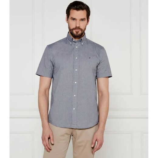 Tommy Hilfiger Koszula THFLEX POPLIN HOUNDSTOOTH | Regular Fit ze sklepu Gomez Fashion Store w kategorii Koszule męskie - zdjęcie 184322636