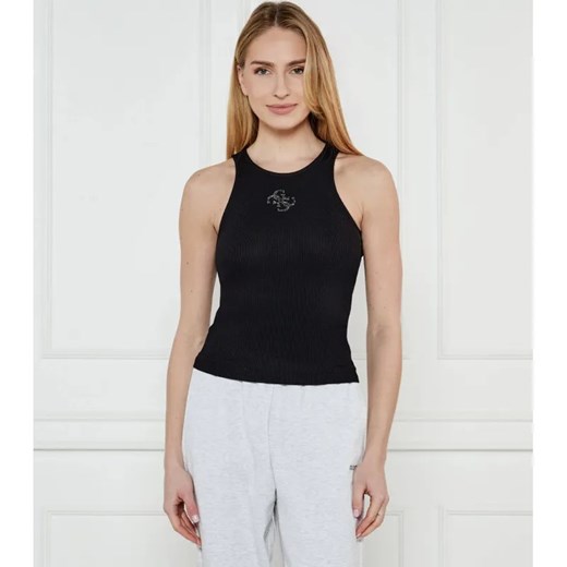 GUESS Top GUENDALINA | Slim Fit ze sklepu Gomez Fashion Store w kategorii Bluzki damskie - zdjęcie 184322637