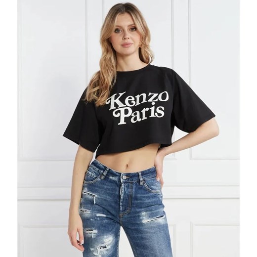 Kenzo T-shirt | Cropped Fit ze sklepu Gomez Fashion Store w kategorii Bluzki damskie - zdjęcie 184322666
