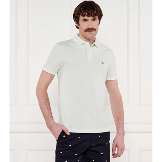 Tommy Hilfiger Polo | Regular Fit | z dodatkiem lnu ze sklepu Gomez Fashion Store w kategorii T-shirty męskie - zdjęcie 184322669