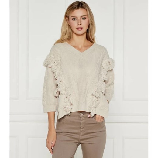 Marella SPORT Wełniany sweter Norois | Regular Fit ze sklepu Gomez Fashion Store w kategorii Swetry damskie - zdjęcie 184322698
