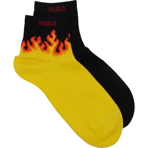 Hugo Bodywear Skarpety 2-pack SH FLAMES CC ze sklepu Gomez Fashion Store w kategorii Skarpetki męskie - zdjęcie 184322757