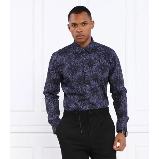HUGO Koszula Ermo | Slim Fit ze sklepu Gomez Fashion Store w kategorii Koszule męskie - zdjęcie 184322776