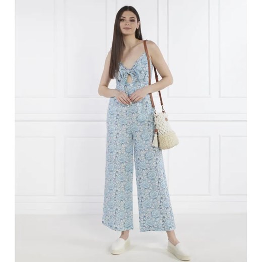 Pepe Jeans London Lniany kombinezon MATILDE | Regular Fit L okazja Gomez Fashion Store