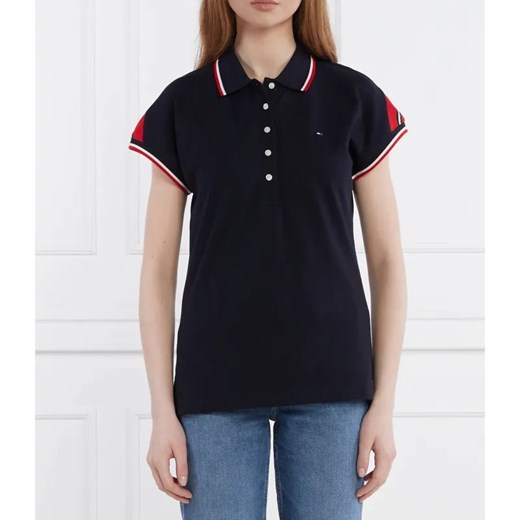 Tommy Hilfiger Polo | Regular Fit ze sklepu Gomez Fashion Store w kategorii Bluzki damskie - zdjęcie 184322809