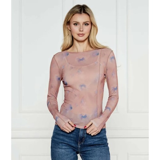 HUGO Bluzka Deuphine | Slim Fit ze sklepu Gomez Fashion Store w kategorii Bluzki damskie - zdjęcie 184322829