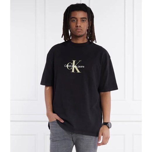 Calvin Klein Jeans T-shirt ARCHIVAL MONOLOGO | Regular Fit ze sklepu Gomez Fashion Store w kategorii T-shirty męskie - zdjęcie 184322847