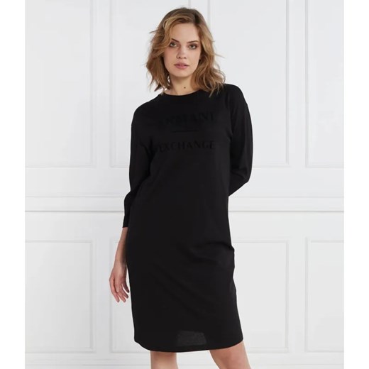 Armani Exchange Sukienka ze sklepu Gomez Fashion Store w kategorii Sukienki - zdjęcie 184322848