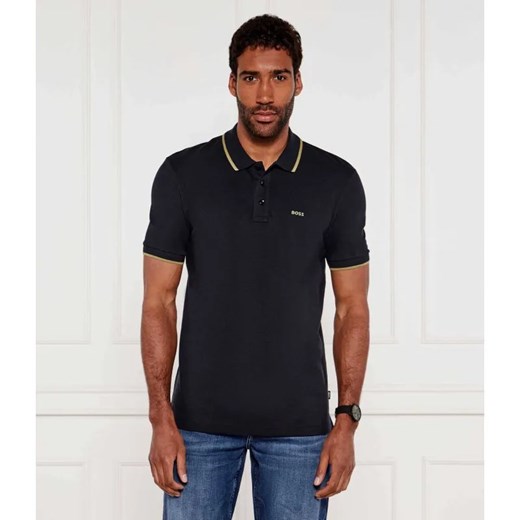 BOSS BLACK Polo Parlay 190 | Regular Fit | pique ze sklepu Gomez Fashion Store w kategorii T-shirty męskie - zdjęcie 184322858