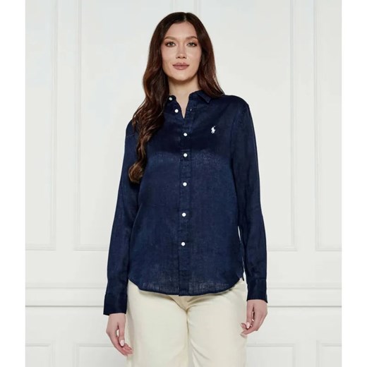 POLO RALPH LAUREN Lniana koszula | Classic fit ze sklepu Gomez Fashion Store w kategorii Koszule damskie - zdjęcie 184322868