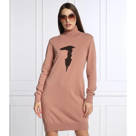 Trussardi Sukienka | z dodatkiem wełny i kaszmiru ze sklepu Gomez Fashion Store w kategorii Sukienki - zdjęcie 184322886