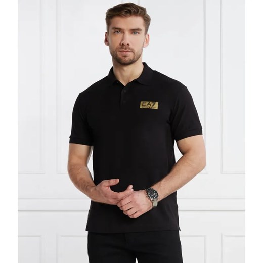 EA7 Polo | Regular Fit ze sklepu Gomez Fashion Store w kategorii T-shirty męskie - zdjęcie 184323037