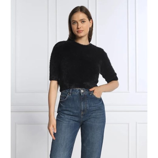 Pinko Sweter Commando | Cropped Fit ze sklepu Gomez Fashion Store w kategorii Swetry damskie - zdjęcie 184323066