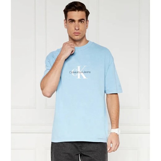 Calvin Klein Jeans T-shirt ARCHIVAL MONOLOGO | Regular Fit ze sklepu Gomez Fashion Store w kategorii T-shirty męskie - zdjęcie 184323068