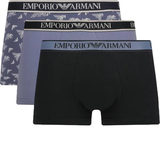 Emporio Armani Bokserki 3-pack ze sklepu Gomez Fashion Store w kategorii Majtki męskie - zdjęcie 184323069