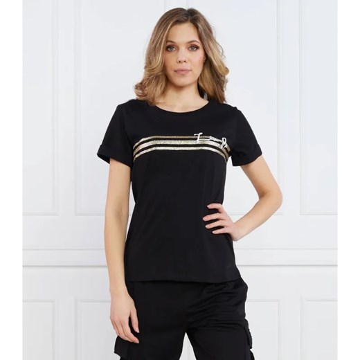 Liu Jo Sport T-shirt | Regular Fit ze sklepu Gomez Fashion Store w kategorii Bluzki damskie - zdjęcie 184323085