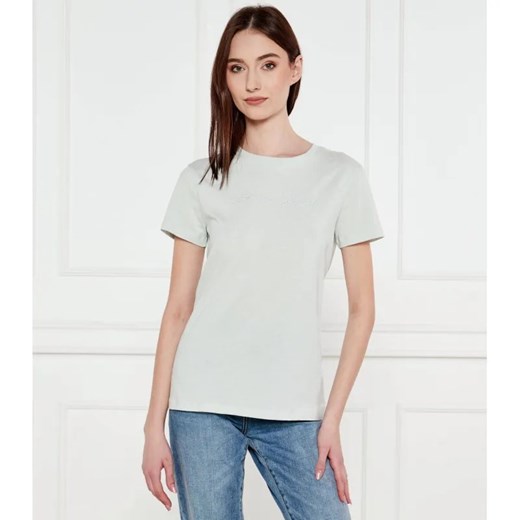 Armani Exchange T-shirt | Regular Fit ze sklepu Gomez Fashion Store w kategorii Bluzki damskie - zdjęcie 184323096