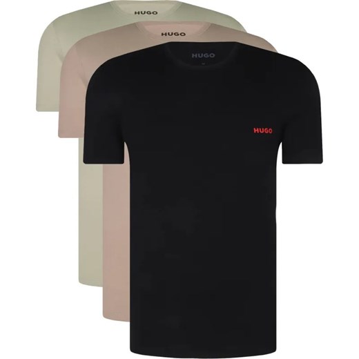 Hugo Bodywear T-shirt 3-pack | Regular Fit ze sklepu Gomez Fashion Store w kategorii T-shirty męskie - zdjęcie 184323099