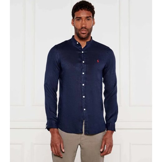 POLO RALPH LAUREN Lniana koszula | Slim Fit ze sklepu Gomez Fashion Store w kategorii Koszule męskie - zdjęcie 184323105