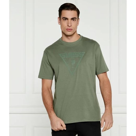 GUESS ACTIVE T-shirt AZHA | Regular Fit ze sklepu Gomez Fashion Store w kategorii T-shirty męskie - zdjęcie 184323138