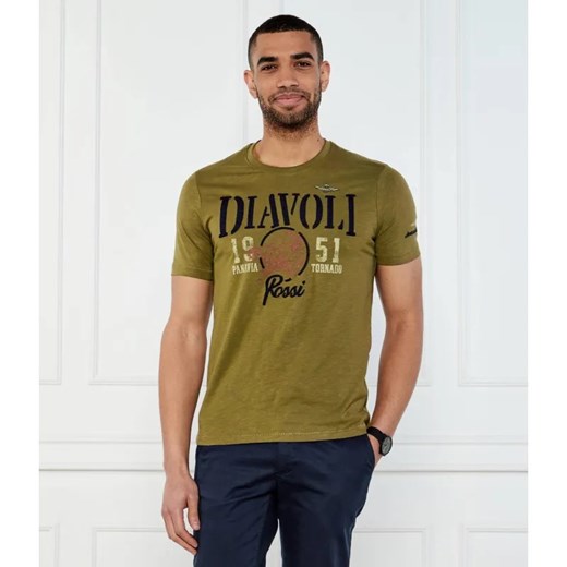 Aeronautica Militare T-shirt | Regular Fit ze sklepu Gomez Fashion Store w kategorii T-shirty męskie - zdjęcie 184323158