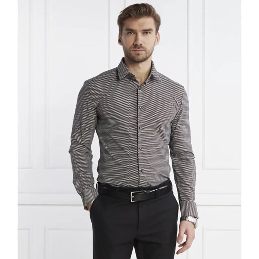 BOSS BLACK Koszula P HANK s kent C | Slim Fit ze sklepu Gomez Fashion Store w kategorii Koszule męskie - zdjęcie 184323239