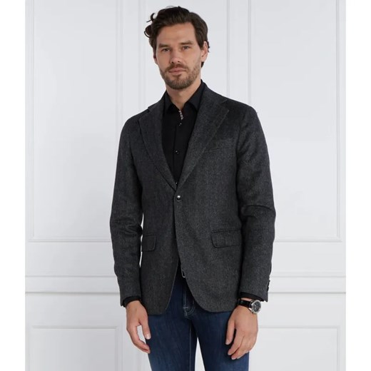 Oscar Jacobson Wełniana marynarka Ego | Regular Fit ze sklepu Gomez Fashion Store w kategorii Marynarki męskie - zdjęcie 184323249
