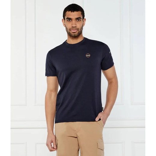 Napapijri T-shirt S-BADGE | Regular Fit ze sklepu Gomez Fashion Store w kategorii T-shirty męskie - zdjęcie 184323256