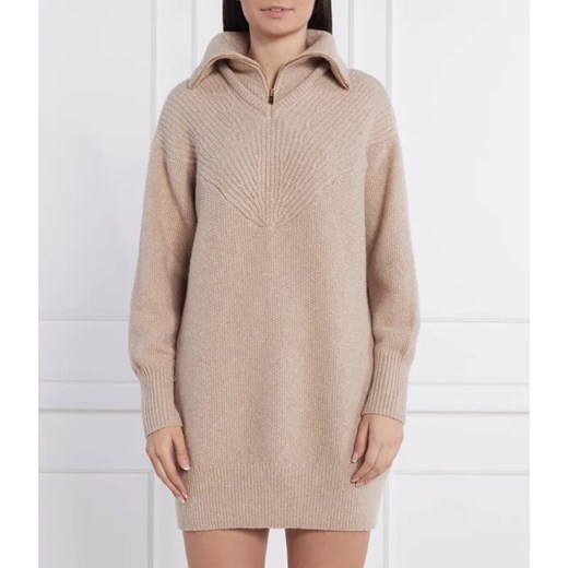Ba&sh Wełniana sukienka VASSILI ze sklepu Gomez Fashion Store w kategorii Sukienki - zdjęcie 184323307