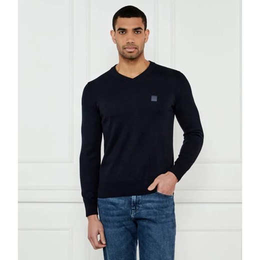 BOSS ORANGE Sweter Kanovano_V_S | Regular Fit | z dodatkiem kaszmiru ze sklepu Gomez Fashion Store w kategorii Swetry męskie - zdjęcie 184323348