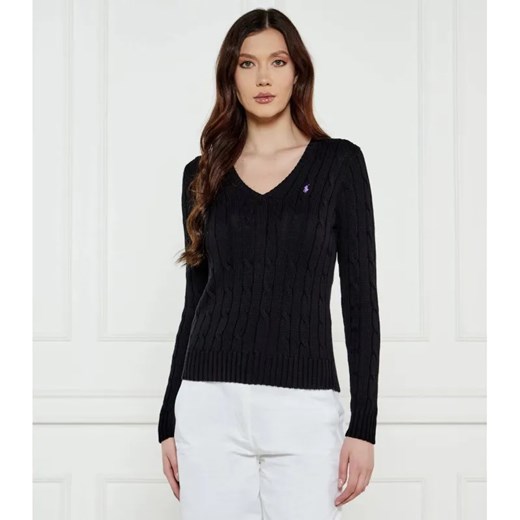 POLO RALPH LAUREN Sweter | Slim Fit ze sklepu Gomez Fashion Store w kategorii Swetry damskie - zdjęcie 184323355