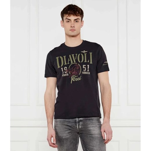Aeronautica Militare T-shirt | Regular Fit ze sklepu Gomez Fashion Store w kategorii T-shirty męskie - zdjęcie 184323377