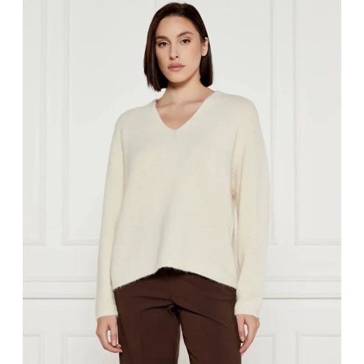 Marella Wełniany sweter | Regular Fit ze sklepu Gomez Fashion Store w kategorii Swetry damskie - zdjęcie 184323378