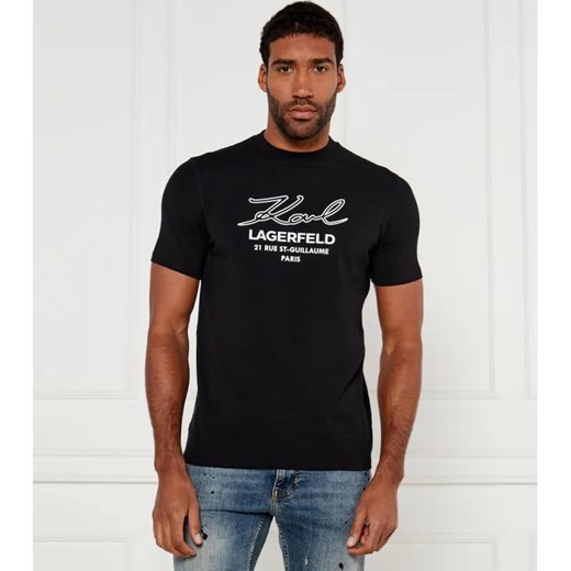 Karl Lagerfeld T-shirt | Regular Fit ze sklepu Gomez Fashion Store w kategorii T-shirty męskie - zdjęcie 184323417