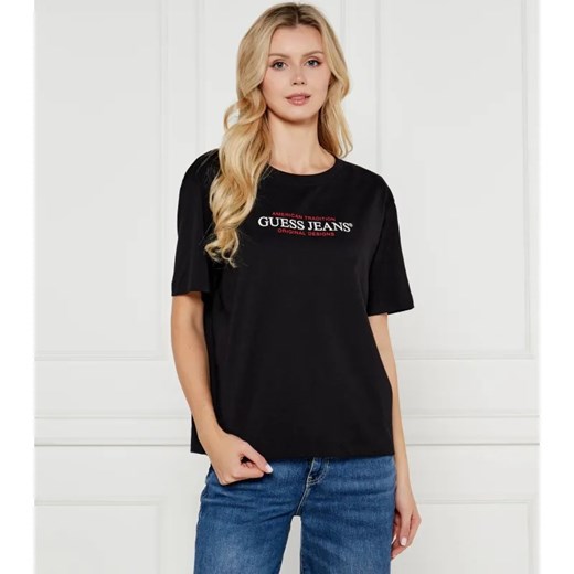 Guess Jeans T-shirt | Oversize fit ze sklepu Gomez Fashion Store w kategorii Bluzki damskie - zdjęcie 184323508