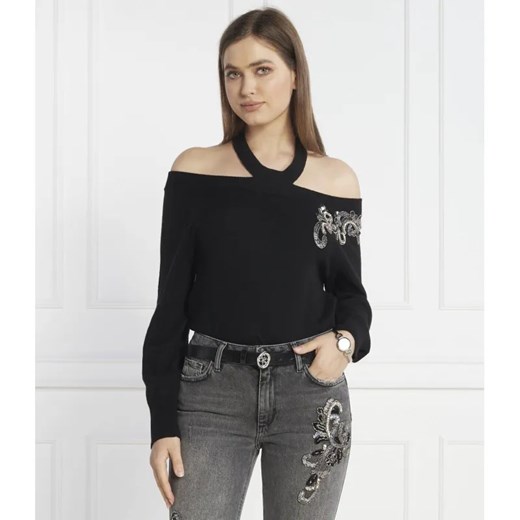 Liu Jo Sweter | Regular Fit | z dodatkiem wełny i kaszmiru ze sklepu Gomez Fashion Store w kategorii Swetry damskie - zdjęcie 184323525