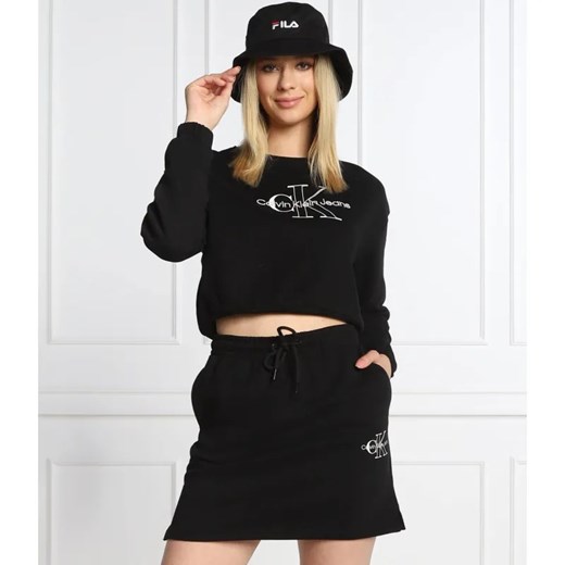 Calvin Klein Jeans Bluza | Cropped Fit ze sklepu Gomez Fashion Store w kategorii Bluzy damskie - zdjęcie 184323597