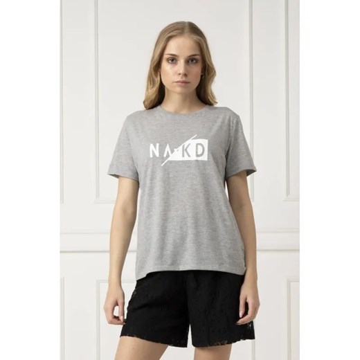 NA-KD T-shirt | Regular Fit S okazja Gomez Fashion Store