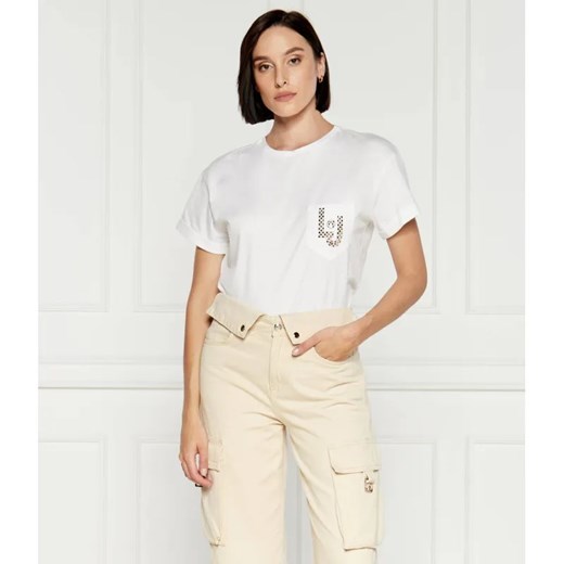 Liu Jo T-shirt | Regular Fit ze sklepu Gomez Fashion Store w kategorii Bluzki damskie - zdjęcie 184323618