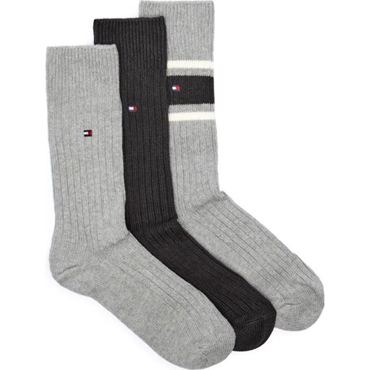 Tommy Hilfiger Skarpety 3-pack GIFTBOX BOOTSOCK ze sklepu Gomez Fashion Store w kategorii Skarpetki męskie - zdjęcie 184323706