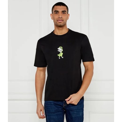Hugo Blue T-shirt Nutongo | Regular Fit ze sklepu Gomez Fashion Store w kategorii T-shirty męskie - zdjęcie 184323758